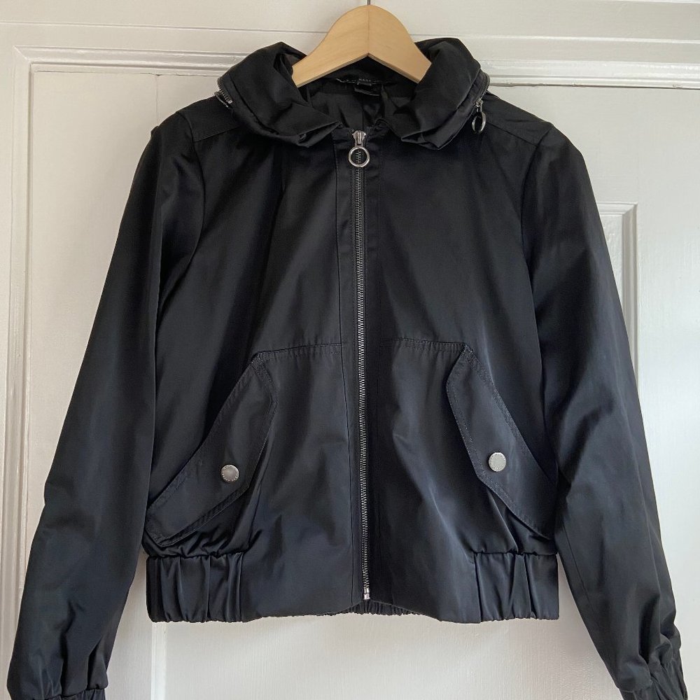 Marc by Marc Jacobs Bomber Jacket, Black, SMALL/PETITE